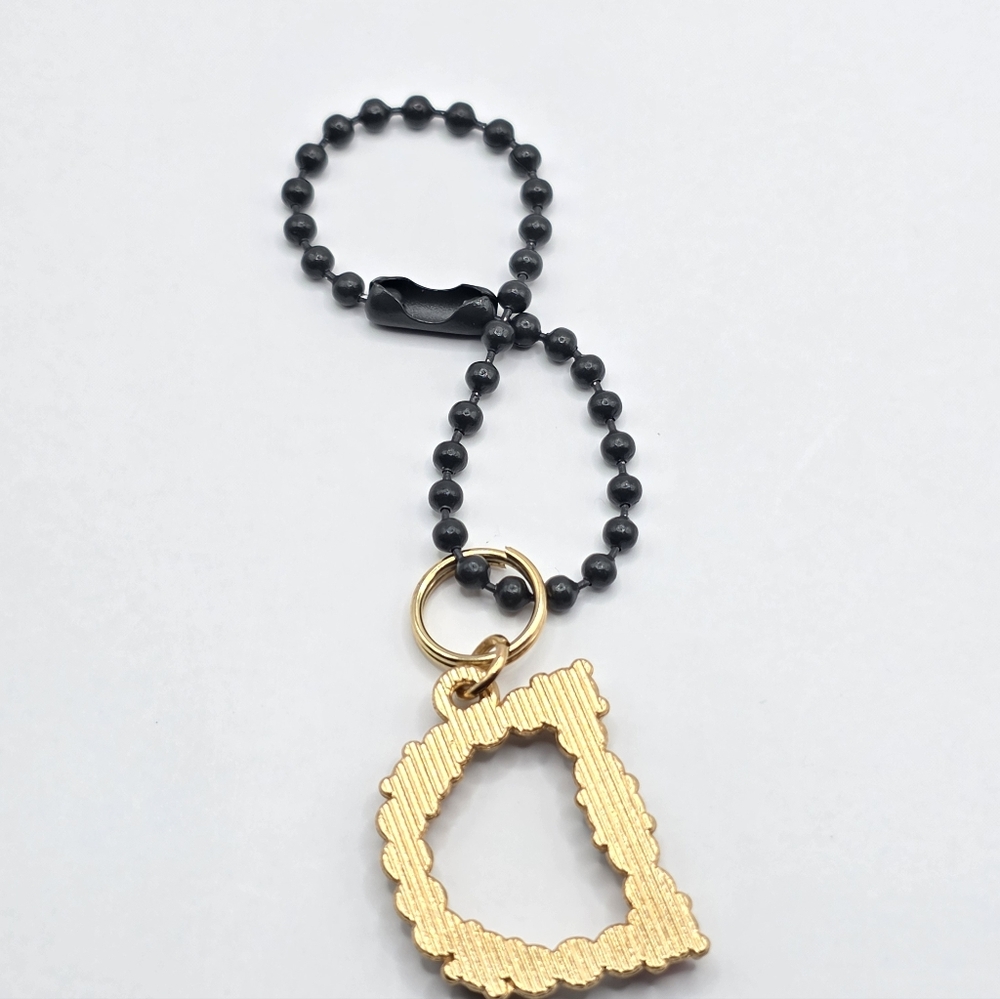 Initial Keychain/Tumbler Charm - Picture 2 of 2